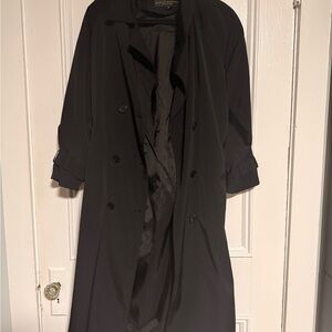 Black Trench Coat - Unbranded Women's Classic Double-Breasted Trench